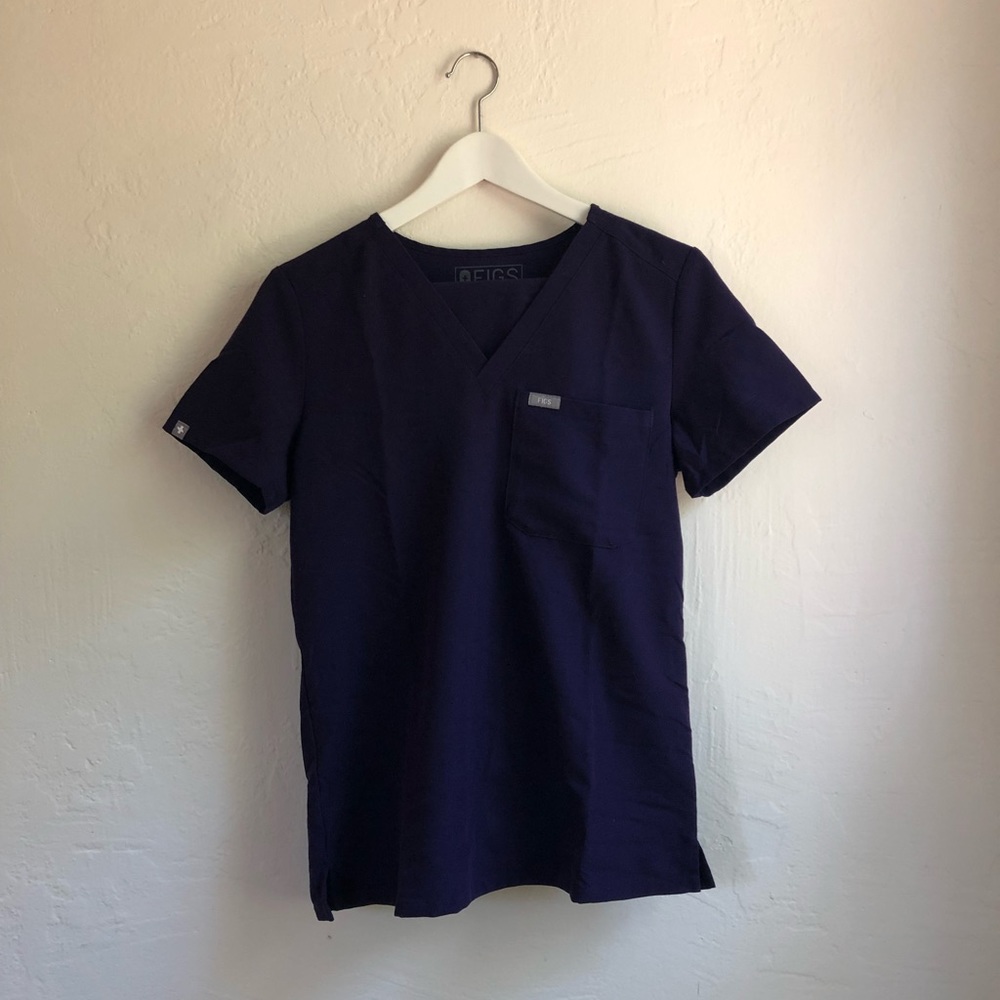 Figs purple scrubs set